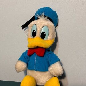 Vintage 80s Disney Donald Duck Plush